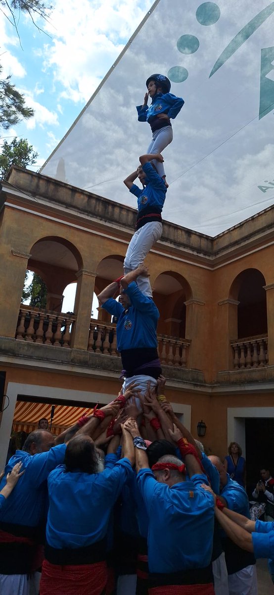 CastDelFoix's tweet photo. 🥁 Pilar de Festa Major en homenatge al pregoner, el Dr. Amalio Pérez.
🩵Un plaer, com sempre, poder participar de la festa gran del nostre poble!!
🙌I gràcies, una vegada més, als @grallersMACANA per la seva música i suport!!!
#CastellersDelFoix #OrgullTurquesa #SomCastells https://t.co/hfSqPZIyFj
