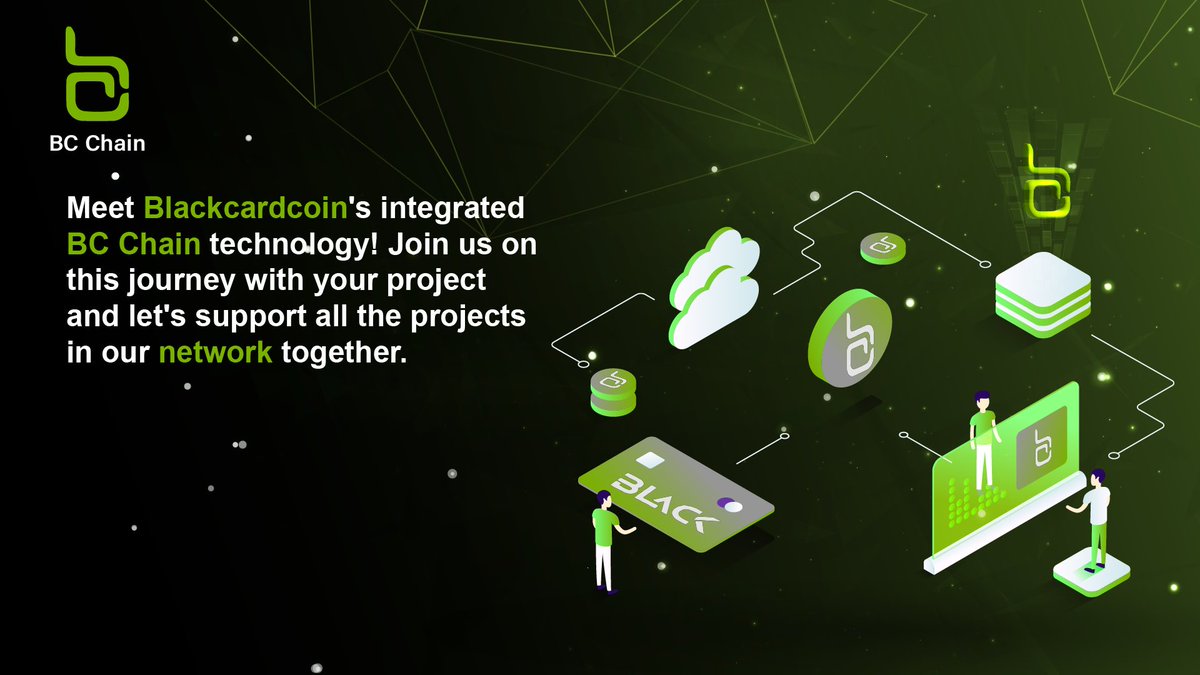 BcchainNetwork's tweet photo. Meet Blackcardcoin's integrated BC Chain technology! Join us on this journey with your project and let's support all the projects in our network together. 🌐🚀 

@BlackCardCoin
https://t.co/iupYXhF8E4
https://t.co/Cpxf82xrmI

 #Crypto #Blockchain #cryptocurrency  #DeFi #BCC #BlackCard #Cardcoin #BCChain #Blackcardcoin
