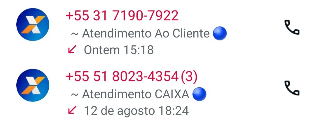 Banco não telefona. Imagina se a <a href="/Caixa/">CAIXA</a> vai ligar pelo WhatsApp.  Os golpistas já foram mais espertos.