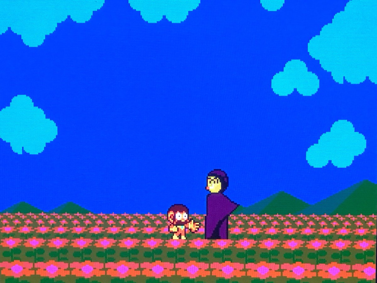 sekiro_51's tweet image. 上　Alex Kidd in Shinobi World
下　Dynamite Dux
オープニング似てるな😅 #SegaMasterSystem 版ダイナマイトダックスは主人公がルーシーとお花畑でデートしてたらアヒルに変えられ彼女は攫われる設定🐣アケ版はルーシーのペットBINとPIN2人プレイだったのが1P専用になったせい?🤔
#DynamiteDux #sms