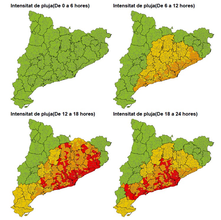 emergenciescat's tweet photo. Alerta INUNCAT ⛈️
Molt de compte aquesta tarda, es preveu precipitacions molt intenses a gran part de Catalunya. Especial atenció a la crescuda sobtada de rius i rieres ⚠️ També es preveu fort onatge a l'Empordà.

🔎 https://t.co/xcmjDnlfgO https://t.co/8WufDbLC2Z