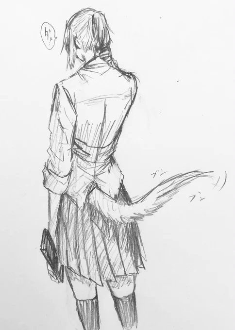 #無言で後姿を見せつけよ見た人もやってねお願い

見たので 