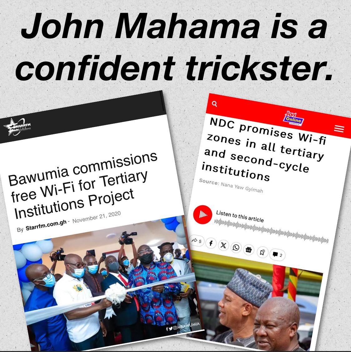 Cookie_liciou's tweet photo. Even the opposition is motivated to steal Dr. Bawumia's policies by his leadership.
#TheBawumiaEffect 
#BawumiaCanDo https://t.co/D49HYWx6cT