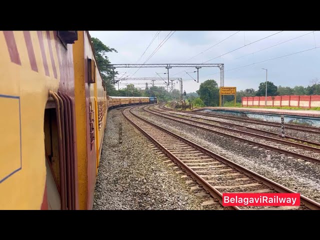 BelagaviRailway's tweet photo. After a long time I am uploading a video on #YouTube, watch the mesmerising Greenery & #TrackSound between Khanapur - Gunji
Tap the link below ๐
https://t.co/dhuWyBsThO https://t.co/zJvA5hvbCy