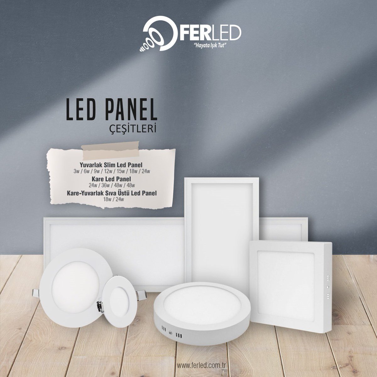 Tüm ürünlerimiz için ; ferled.com.tr  
#led 
#ledaydınlatma 
#enerjitasarrufu 
#ışık #led #kesfet