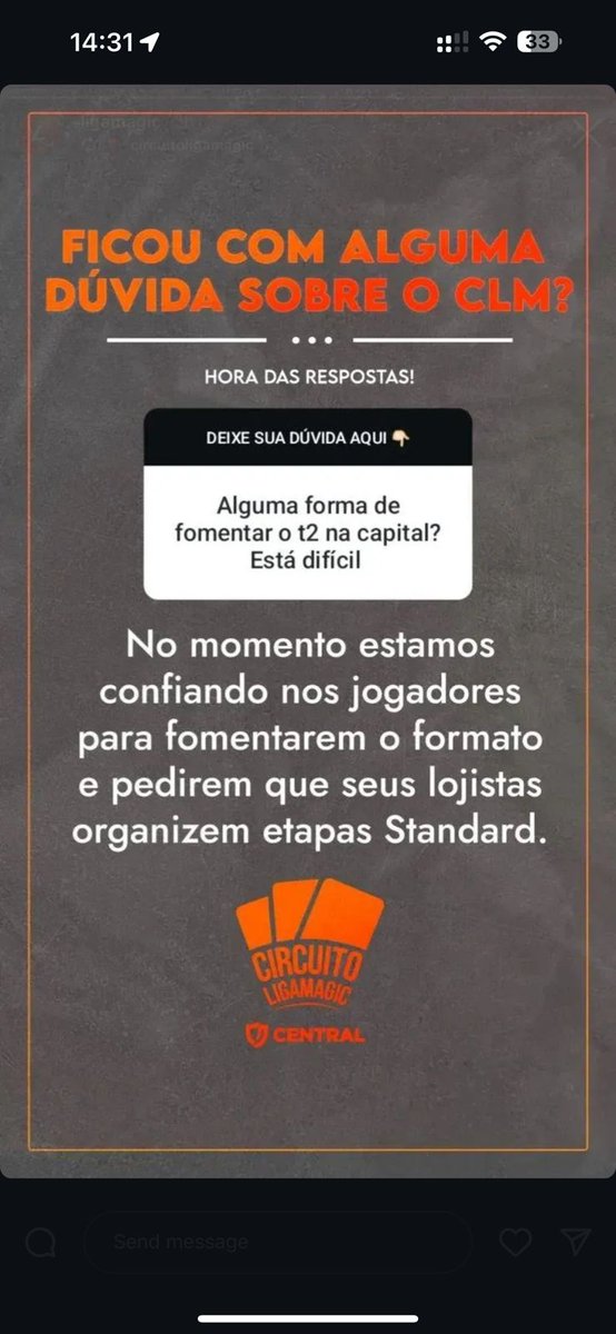 Caso você não queira confiar apenas na divina providência, vão algumas coisas que eu fiz para fomentar o Standard em uma cidade do interior de SP e que a <a href="/BolsadoInfinito/">Bolsa do Infinito</a> fez no RJ também. 

(+)