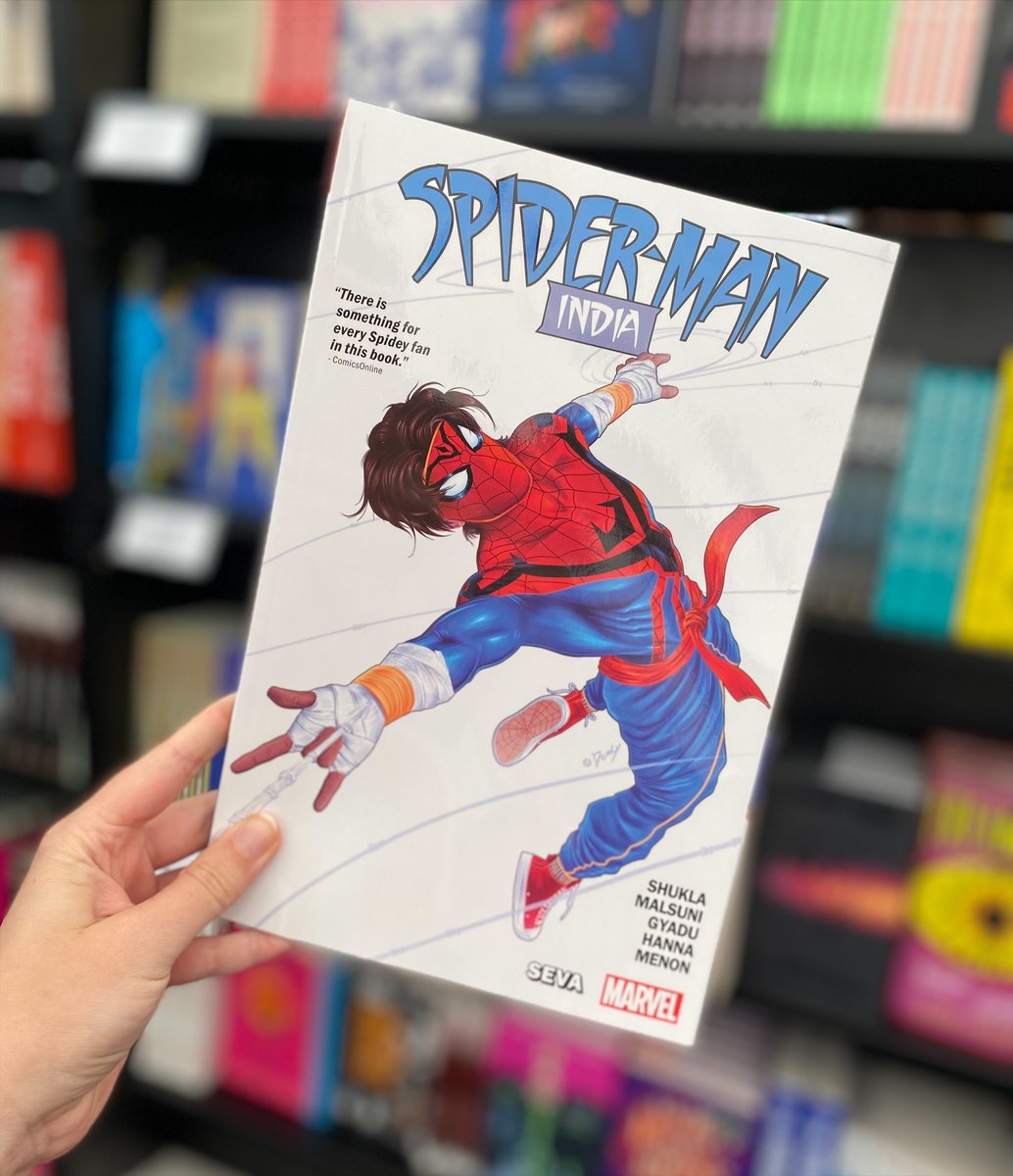 edbookfest's tweet photo. Spider-Man Lovers!!! We've got an event this very evening that we know you'll love. A conversation with the amazing Nikesh Shukla, author of Spider-Man: India. 

Come along at 5.45 - 6.45pm at Edinburgh Futures Institute to hear all about it: 

https://t.co/0heD9XDUFt #Spiderman https://t.co/EfDLONN1oV