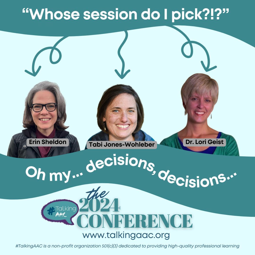 talkingaac's tweet photo. The most challenging part of joining us at #TalkingAAC 2024 is deciding which session to attend! Take a look at our in-person pre-conference presenters this year. Whose session would YOU pick?! https://t.co/02OAhGVxYC https://t.co/72S5zL5GFm