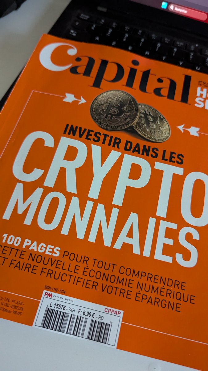 Michael_Bricout's tweet photo. Pretty cool to see @jdetychey and @Cometh on the latest @MagazineCapital #crypto #ethereum #blockchain #futurist24 https://t.co/uJSy0voHGd