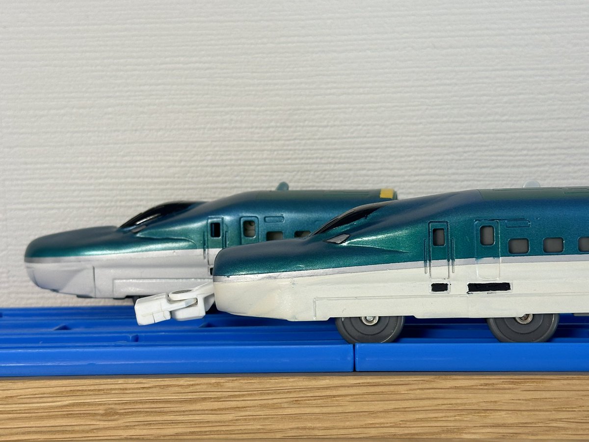 改造プラレール E954系Fastech360S完成しました✨🚄💨💨 ネコミミ