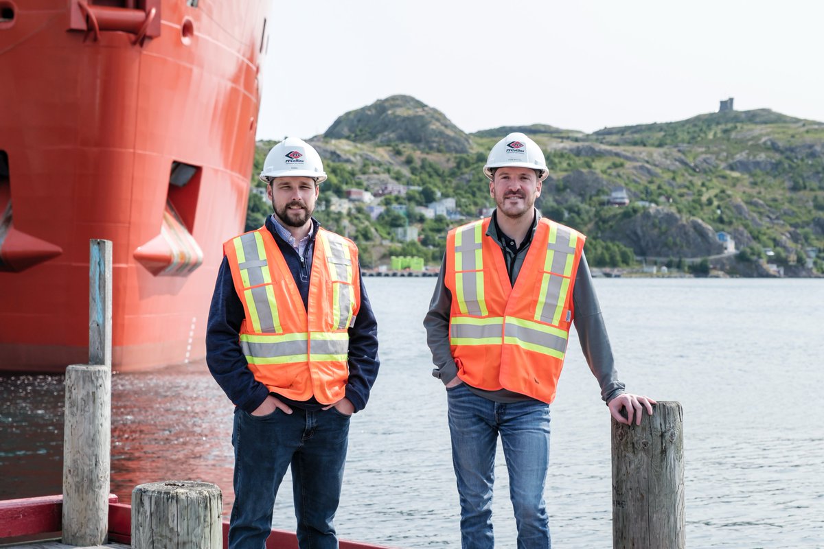 Our Marine Agency team always gets the job done! Daniel and Adam are having a busy summer supporting vessels in and around NL.