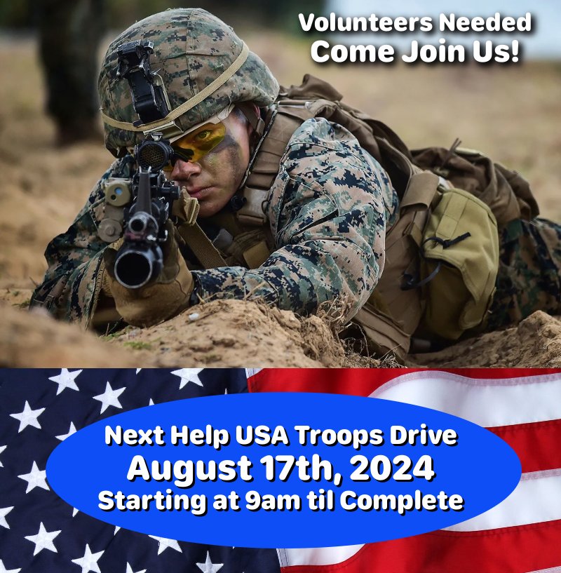 HelpUSAtroops's tweet photo. Come join us on Saturday.  Details can be found at https://t.co/LPSAAdwQi7 
#Veterans #vets #Military #arlingtonheights https://t.co/of4u1dt5I3