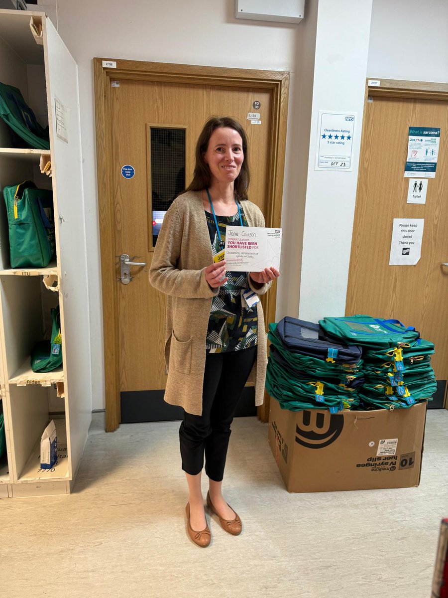 Pharmacy West Herts Hospitals NHS Trust (@whhtpharmacy) on Twitter photo Congratulations to our Pharmacist Jane Coulson on being shortlisted as a finalist for outstanding demonstration of quality and safety (Star of Herts 2024)!
<a href="/WestHertsNHS/">West Herts Teaching Hospitals NHS Trust</a>
<a href="/WestHertsQI/">WestHertsQI</a> Congratulations to our Pharmacist Jane Coulson on being shortlisted as a finalist for outstanding demonstration of quality and safety (Star of Herts 2024)!
<a href="/WestHertsNHS/">West Herts Teaching Hospitals NHS Trust</a>
<a href="/WestHertsQI/">WestHertsQI</a>