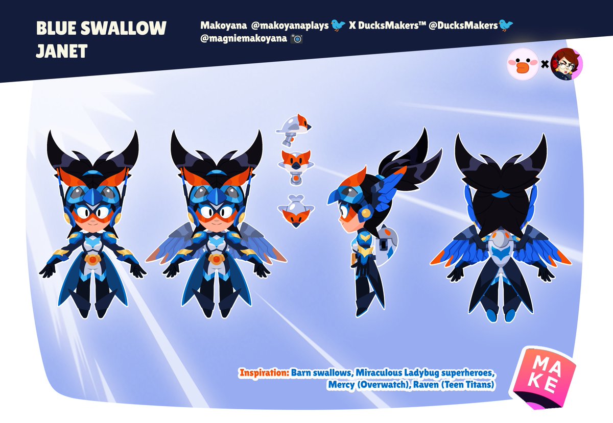 makoyanaplays's tweet photo. 1/4 
Rocket Squirrel Janet https://t.co/1esNRf5JfE
Blue Swallow Janet https://t.co/EHJW4lQ8Bj
Nova Janet https://t.co/EVYGIJeFba
Bug-a-Boo Janet https://t.co/huOdEPHWGq https://t.co/LEy9h5Dk3n