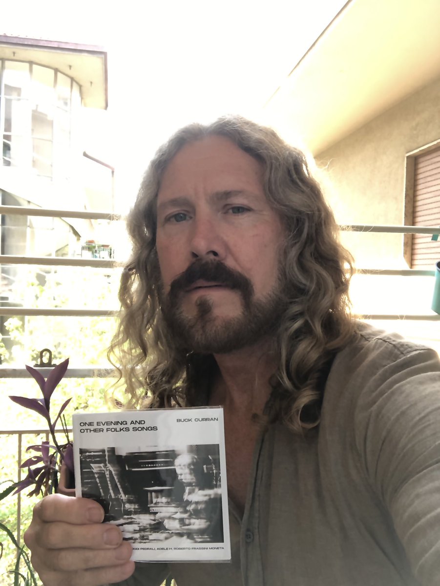 buckcurran's tweet photo. So happy to have copies of my new album ‘One Evening and Other Folk Songs’ (ESP 5075/OR 15) arrive from NYC and grateful to collaborate w/ @espdisk again! Deep Thanks to my band: Jodi Pedrali @DaveBarbarossa_ @adelebabele & Roberto Frassini Moneta for helping realize ❤️ #espdisk https://t.co/gN15stQTLn