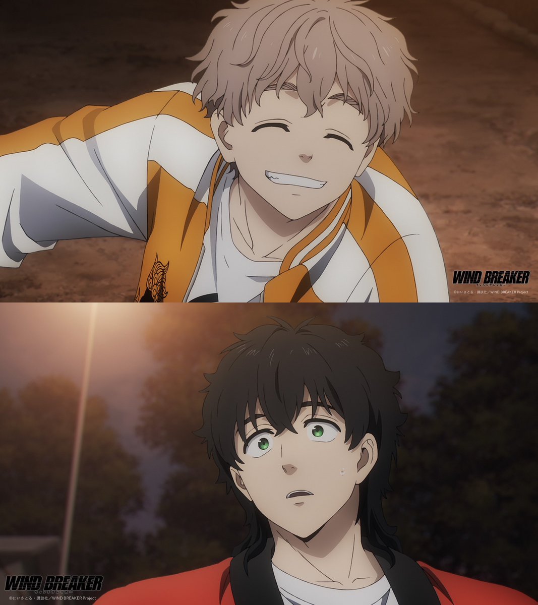 十亀&兎耳山 出会い #ウィンブレ #WINDBREAKER