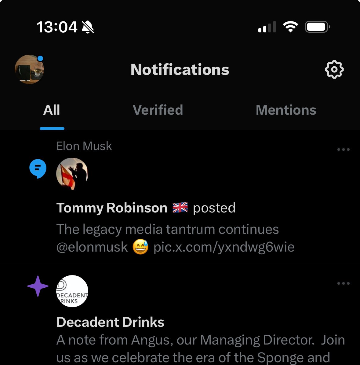 I think it’s time I left twitter officially.

I can’t believe my account solely dedicated to whisky is being pushed this shite… and my feed is full of the same  fascist blue tick wanks. None of whom I follow and none of whom’s post I want to see.

Goodbye. 👋 It’s terrible here.