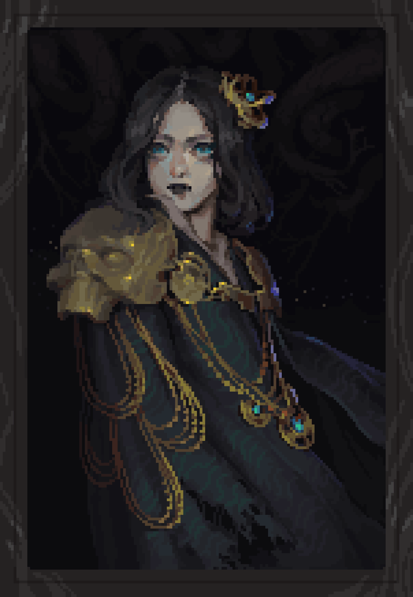 Necromancer 
#pixelart #ドット絵