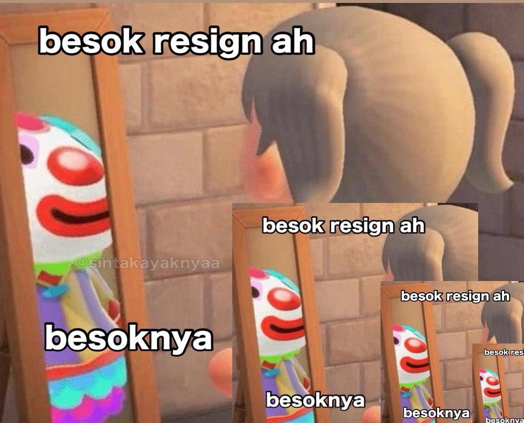 kabarnya sampe 5tahun ga jadi resign