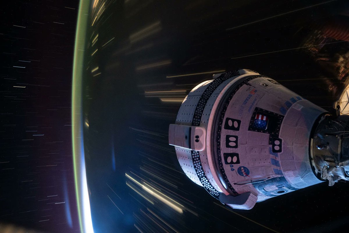 Chris Hadfield (@cmdr_hadfield) on Twitter photo The fate of <a href="/Boeing/">The Boeing Company</a>'s Starliner and her crew, to be discussed today on <a href="/NASA/">NASA</a> TV by senior management. I'm keen to hear the latest info and reentry plan.
1PM Eastern on nasa.gov/nasatv
(image NASA/<a href="/dominickmatthew/">Matthew Dominick</a>) The fate of <a href="/Boeing/">The Boeing Company</a>'s Starliner and her crew, to be discussed today on <a href="/NASA/">NASA</a> TV by senior management. I'm keen to hear the latest info and reentry plan.
1PM Eastern on nasa.gov/nasatv
(image NASA/<a href="/dominickmatthew/">Matthew Dominick</a>)