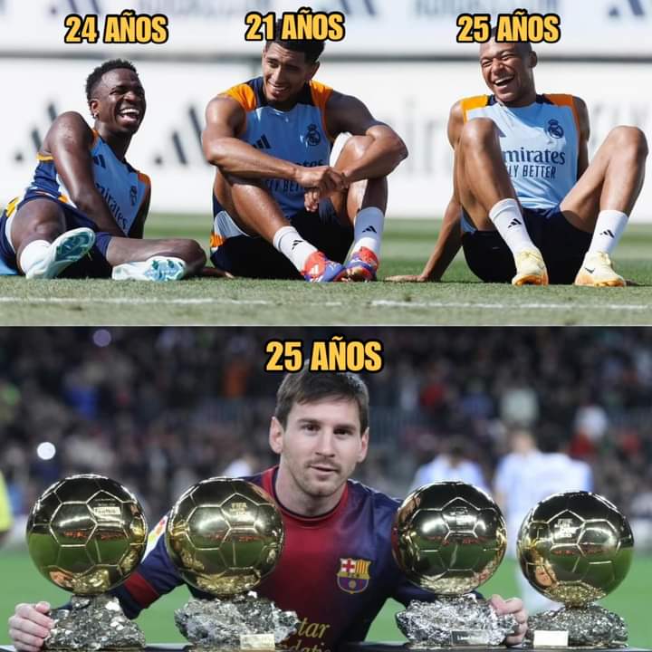 La grandeza de Lionel Messi no se puede comparar.