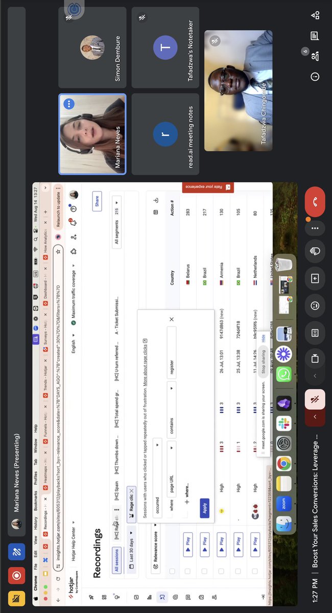 KevinTafad65735's tweet image. Missed today’s live session? No worries, we have made a recording that you can view at your own convenience 🙂

#hotjar #webinar #DataAnalytics #iContactAfricaSolutions #DigitalMarketing #WebDevelopment #uidesign #UXDesign