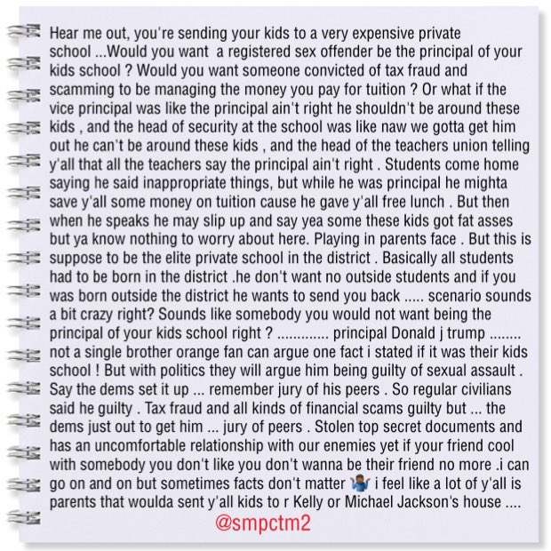 The problem with America is it's become all about the party not about the people . Y'all so focused on dem or republican y'all could care less about the people .