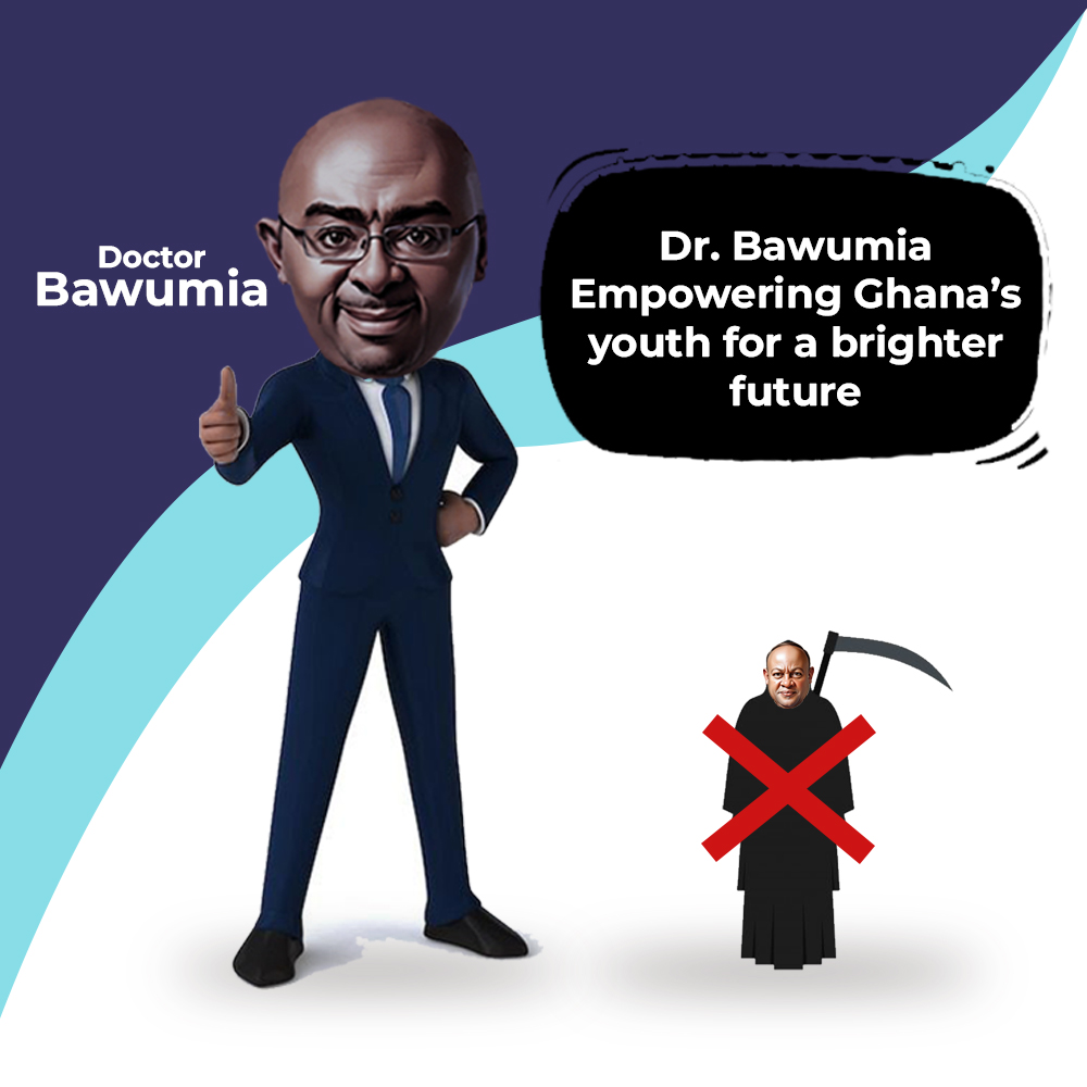 DMB looks like he has got a much better idea to bring about development for the youth comparing  to Mahama's ideas for the youth . #Napo #Election2024 #TheNDC #TV3GH #VoltaRegion #Bawumia2024 #SayNotoMahama