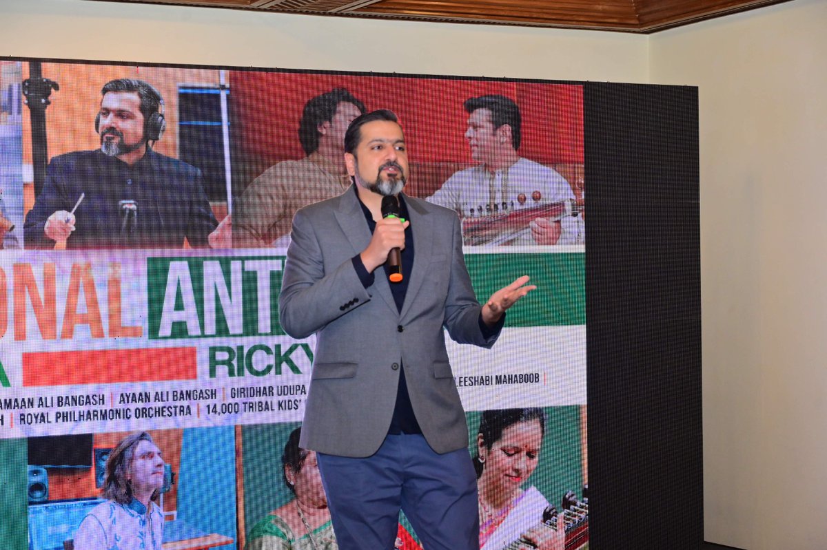 The National Anthem by Ricky Kej and Achyuta Samanta’s KISS Foundation is a monumental version that’s both epic and inspiring. Don’t miss it!