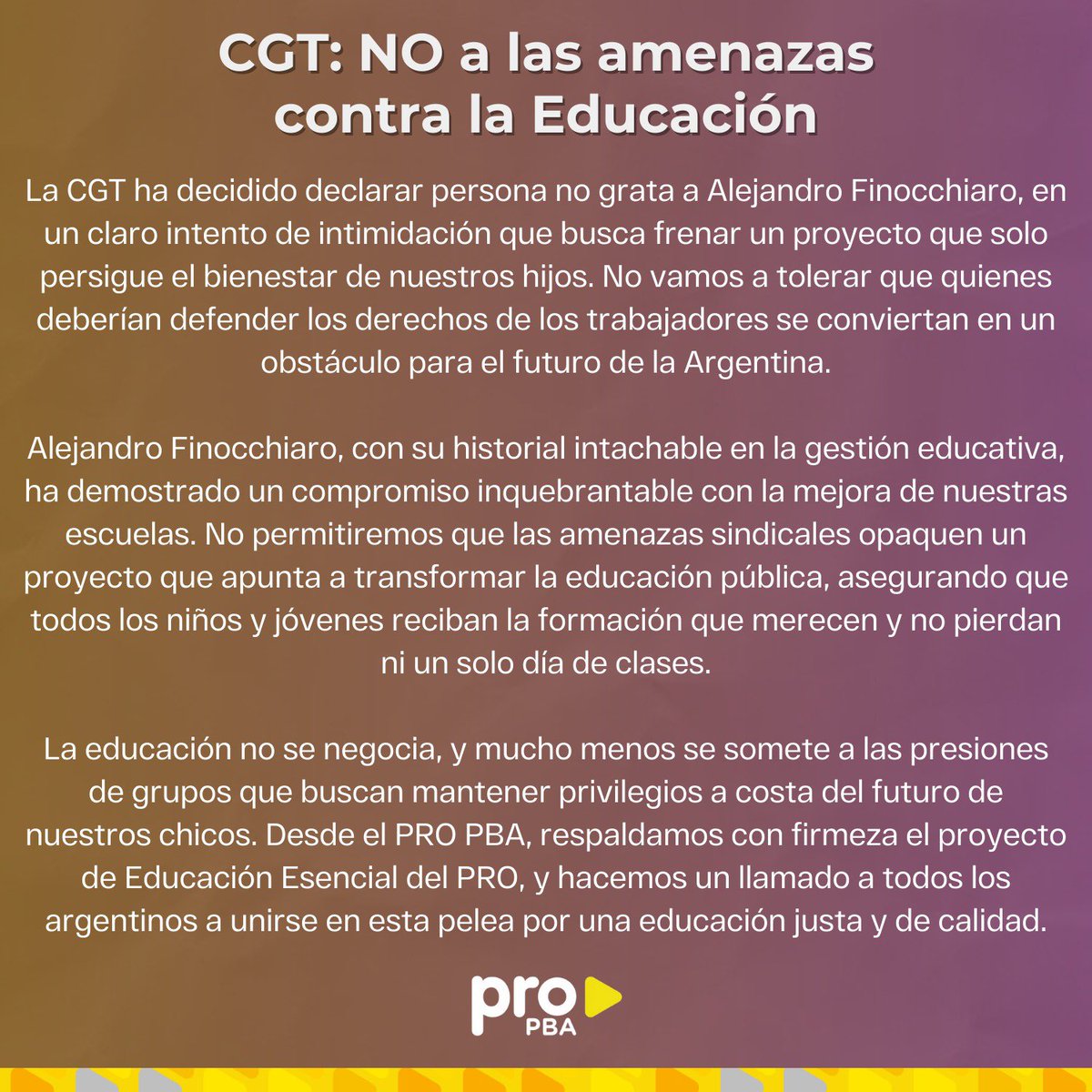PRO Buenos Aires (@probuenosairesp) on Twitter photo 