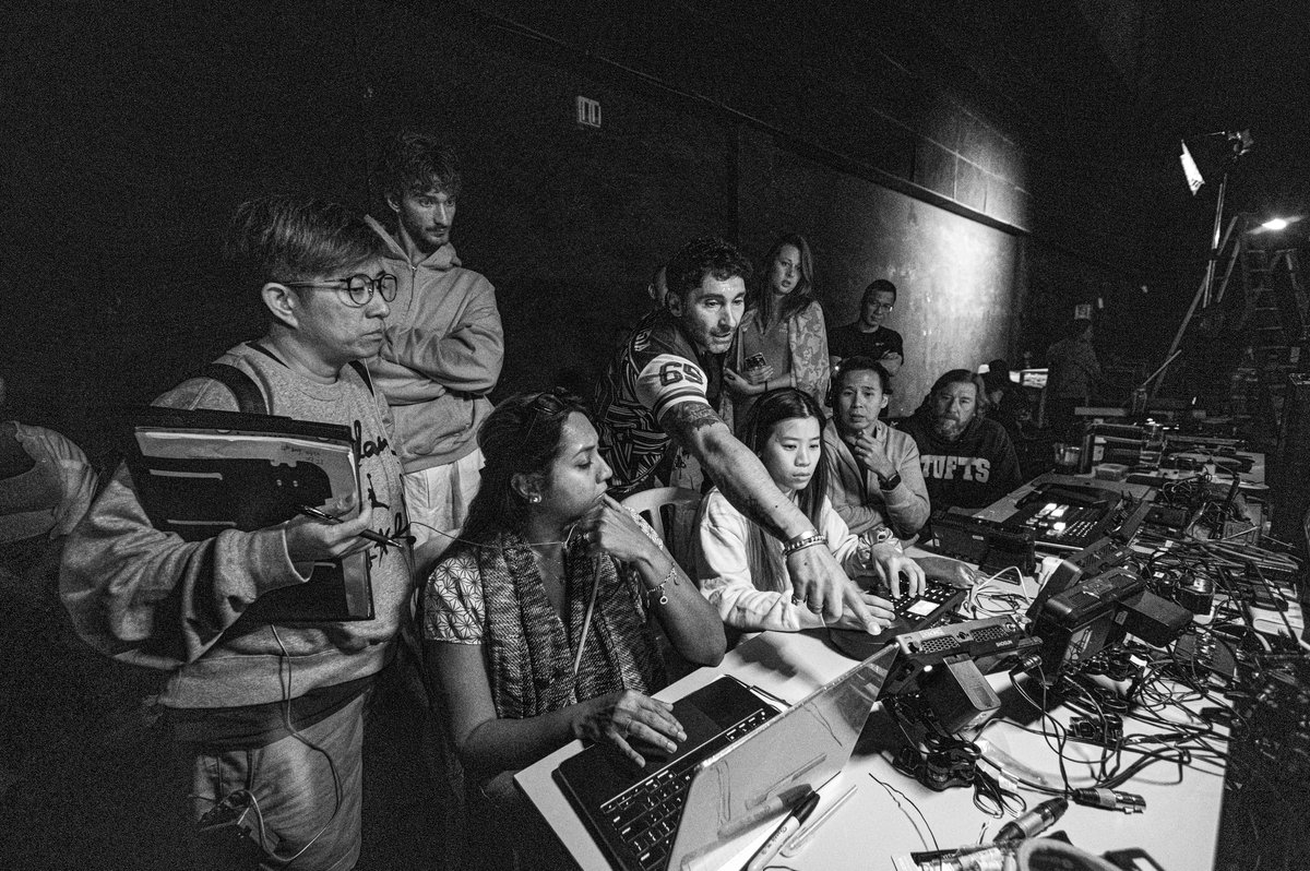 CryptoknightsHQ's tweet photo. Behind every groundbreaking show is a team of dedicated visionaries! 💪 

Our Emmy-nominated production team and the incredible CryptoKnights cast have poured their hearts into creating a top-tier, AAA experience for you. 

This wasn’t just about making a show—it was about pushing boundaries and setting new standards in reality TV. Get ready for something truly epic! 

#CryptoKnights #BehindTheScenes #ComingSoon