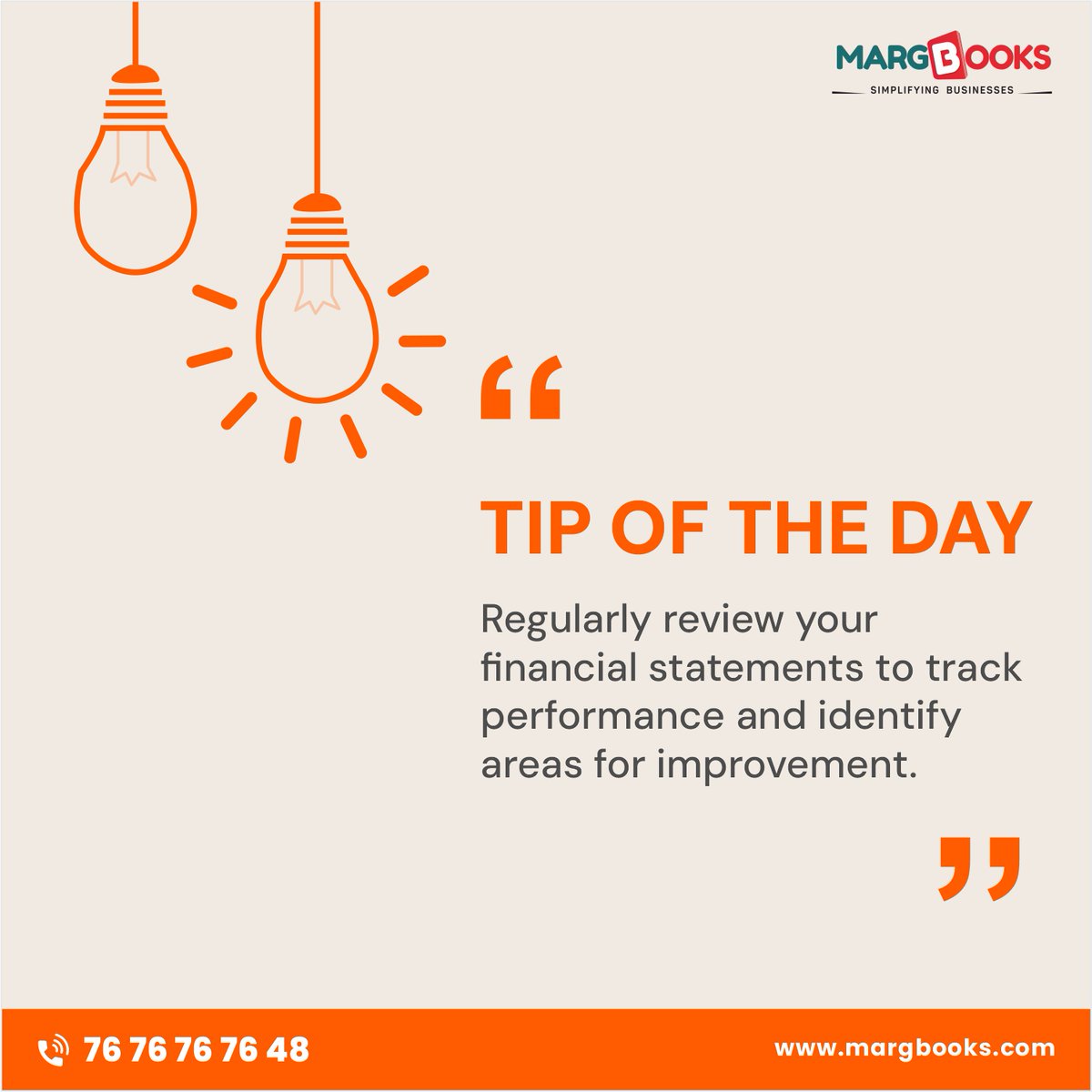 marg_books's tweet photo. Keep your business on track with MargBooks! 📊 

𝗕𝗼𝗼𝗸 𝘆𝗼𝘂𝗿 𝗙𝗥𝗘𝗘 𝗗𝗲𝗺𝗼 @𝟳𝟲 𝟳𝟲 𝟳𝟲 𝟳𝟲 𝟰𝟴

🌐 𝘄𝘄𝘄.𝗺𝗮𝗿𝗴𝗯𝗼𝗼𝗸𝘀.𝗰𝗼𝗺

#EfficientBilling #WhatsAppInvoices #BusinessGrowth  #software #appsoftware #freedemo #digitalbillingsoftware #MargBooks https://t.co/SRaXPTcJny