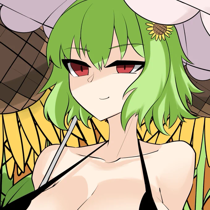 Skeb納品したのです。東方は初めて描いたのだ 