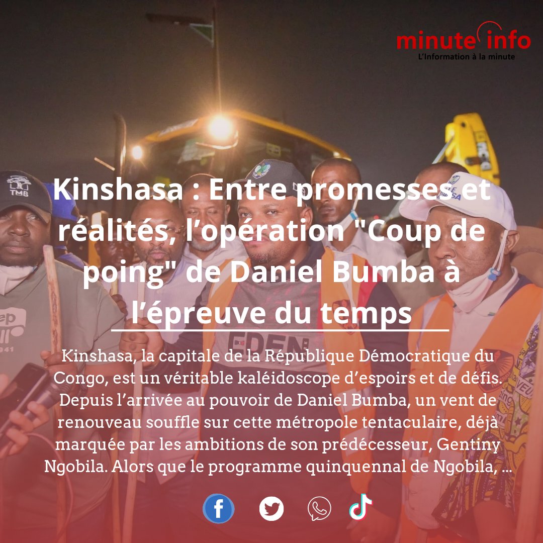 SamuelNdolo13's tweet photo. Kinshasa : Entre promesses et réalités, l’opération "Coup de poing" de Daniel Bumba à l’épreuve du temps
https://t.co/qwhSArJIqu
@GouvernoratK @daniel_bumba_01 @MutalaIsrael https://t.co/efm0RyeNTK