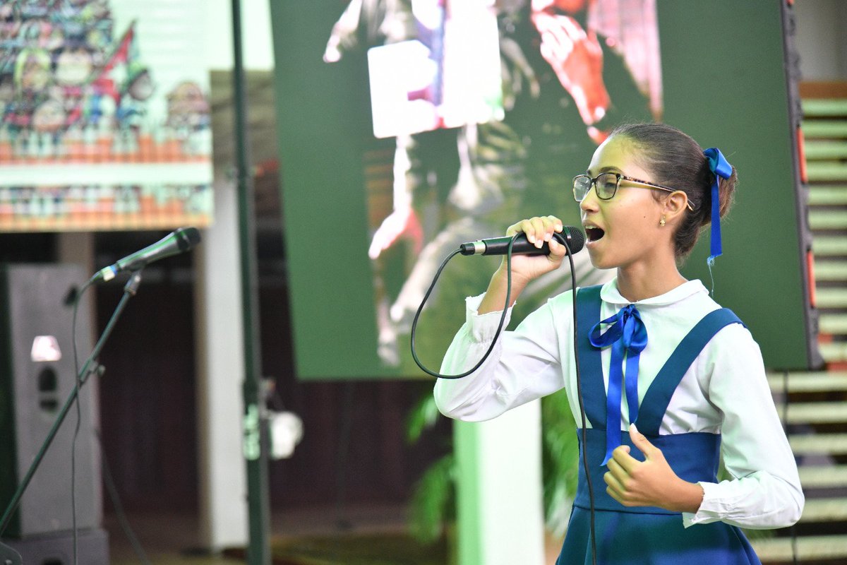 La celebración de los #45AñosDespertandoCorazones del Palacio de Pioneros "Ernesto Guevara" creado por #FidelPorSiempre es motivo de compromiso para <a href="/MINCOMCuba/">Ministerio de Comunicaciones Cuba</a> en el empeño de seguir formando a las nuevas generaciones como protagonistas de la #TransformaciónDigital en #Cuba.