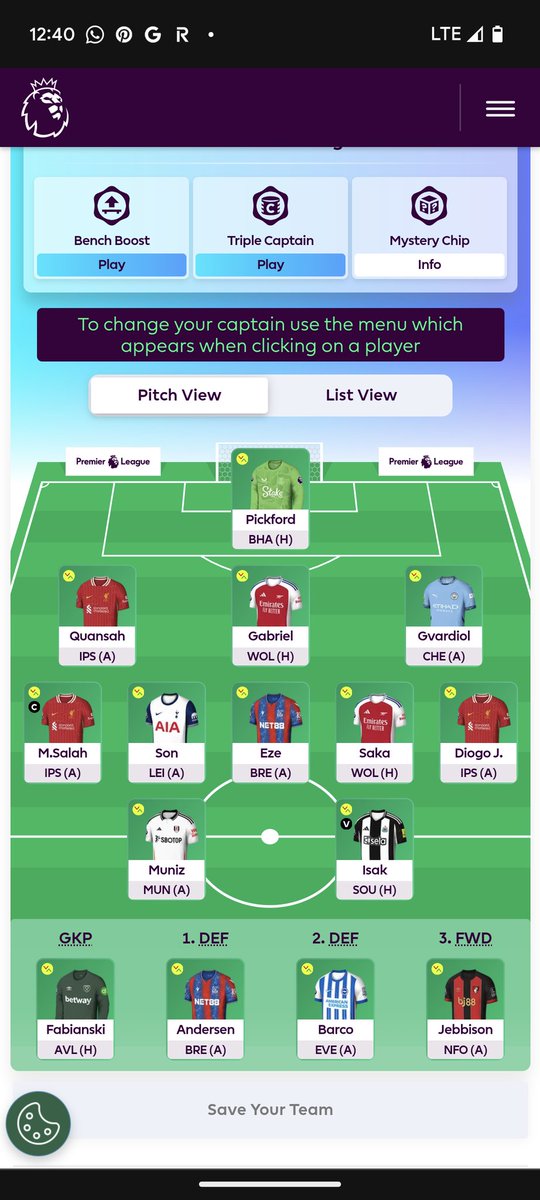RobOKeeffe's tweet photo. @Chai_FPL Feel free to use it https://t.co/7e7TAqLTEN