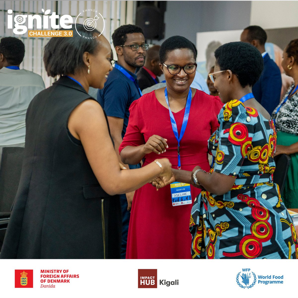 CalvinMutsinzi's tweet photo. Day 1 of the #IGNITEChallenge 3.0 Bootcamp kicked off with high energy, featuring a welcome from Andrea Bagnoli, Country Director of World Food Programme Rwanda, followed by an overview of the program and introductions from partners. https://t.co/8zajystddl