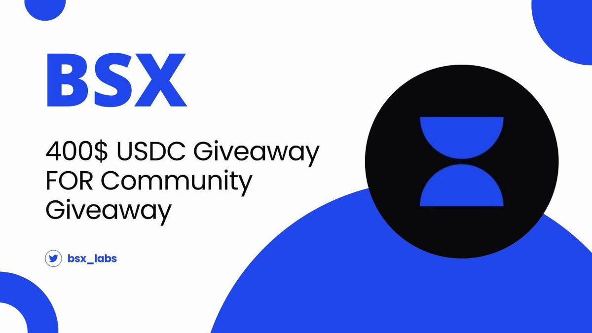 VirtualLand_'s tweet image. 😍Bsx Labs x Virtual Land Biggest #Airdrop Campaign

🏆 Prize Pool »»  $400 USDC  Reward

✅ Follow @VirtualLand_ &amp;amp; @bsx_labs
✅ Like, RT and Tag 3 Friends 

✅ Finish #Gleam ⤵️
gleam.io/competitions/7…

End⏰- 2 weeks

#Airdrops #Giveaway #BSC #Crypto #Token #USDT #ReferAndEarn…