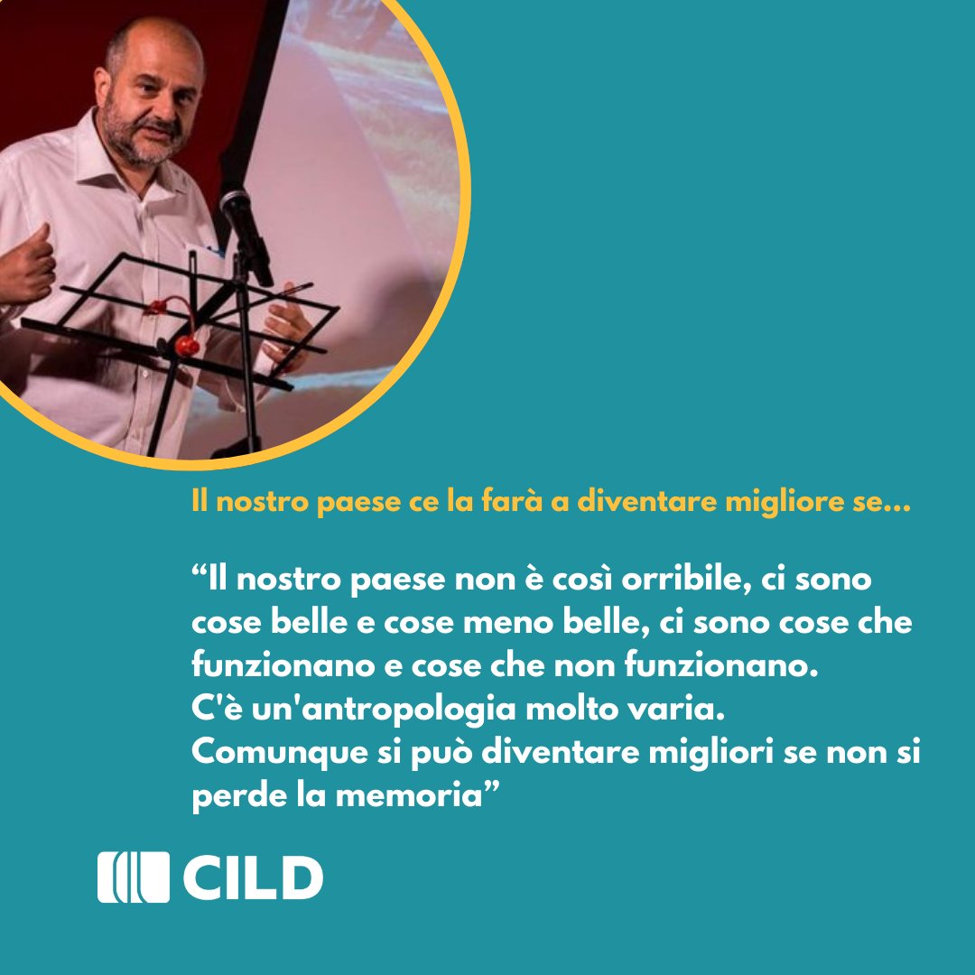 Per la serie "Spotlight" intervista a <a href="/PatGonnella/">Patrizio Gonnella</a> , presidente di <a href="/AntigoneOnlus/">AssociazioneAntigone</a> e membro CILD, il quale ci parla dell'importanza di non perdere la memoria e del valore dei diritti umani nel contesto italiano.

📌Per saperne di più leggi l'intervista: cild.eu/.../spotlight-…