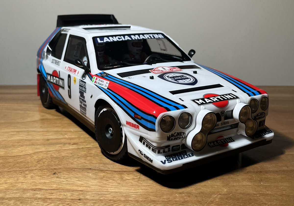 KtizvE's tweet photo. できましたー✨✨
#Lancia #deltaS4
#Italtrading #アスカクリエート
#タミヤRC #ta01 https://t.co/1kvtaZwILi