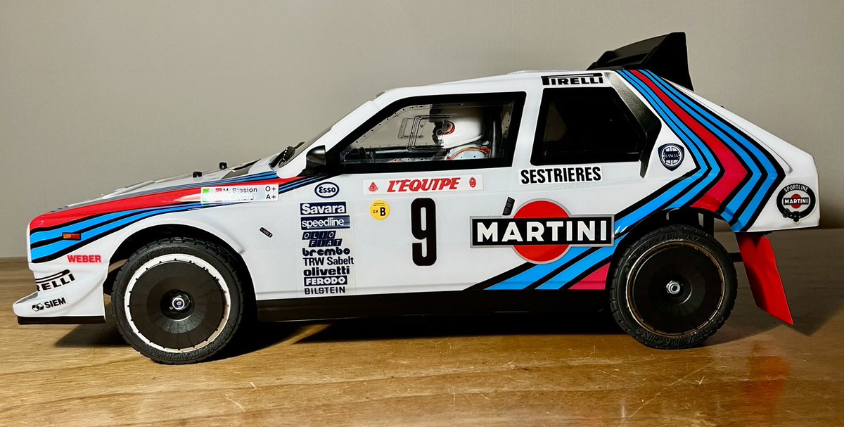 KtizvE's tweet photo. できましたー✨✨
#Lancia #deltaS4
#Italtrading #アスカクリエート
#タミヤRC #ta01 https://t.co/1kvtaZwILi