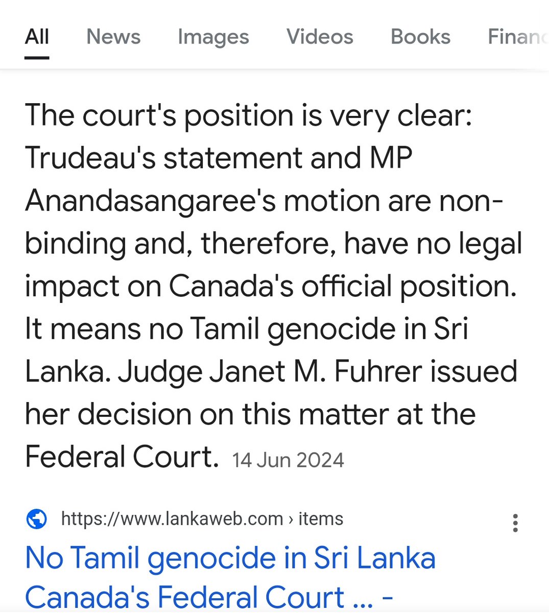 SethFromColombo's tweet photo. @ArunAnnow Every single sri lankan is denying so called fake genocide.even canadian federal court denyied it.. you started a war you defeated now cope .dont do #propagandas 😂 https://t.co/JWzRzint6y