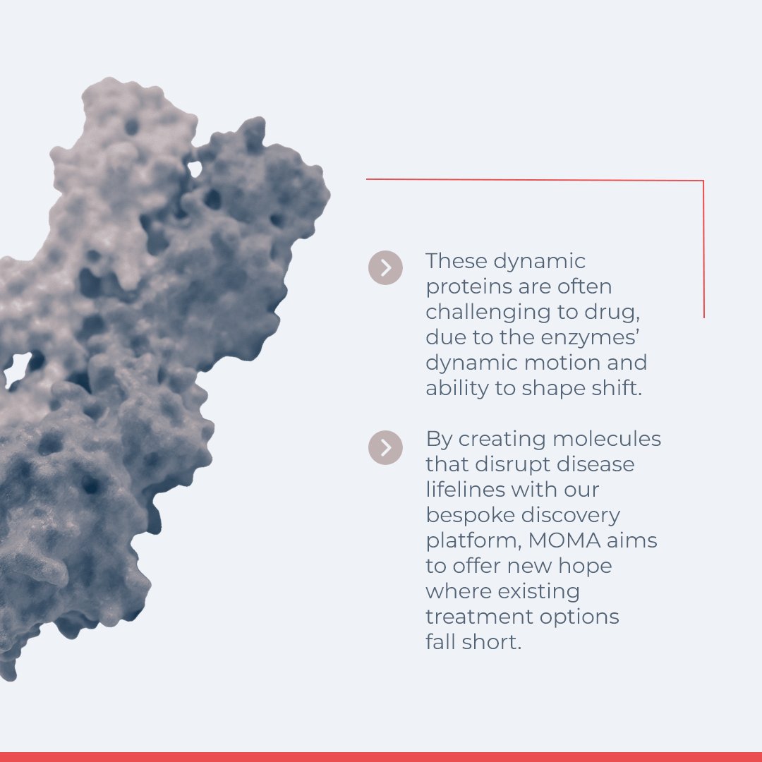 moma_tx's tweet photo. What are highly dynamic proteins? Highly dynamic proteins - often called "molecular machines” - drive many cellular processes that underlie human disease. We're focusing on the potential of this target class with two wholly-owned lead oncology assets. Learn more below. https://t.co/YXW2QgTCZe