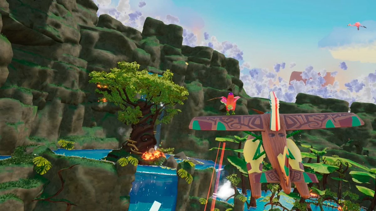 Ready for takeoff! 🚀

#KidPilot, the VR flight adventure, is now available on Meta Quest. Experience the thrill of flying through colourful worlds and mastering the skies! 🛩️

gamingdebugged.com/2024/08/20/kid…

#VRGaming #MetaQuest #VirtualReality #GamingNews