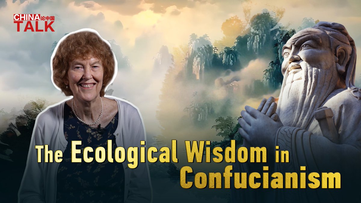 The ecological wisdom in Confucianism  #CGTNOpinion news.cgtn.com/news/2024-08-1…