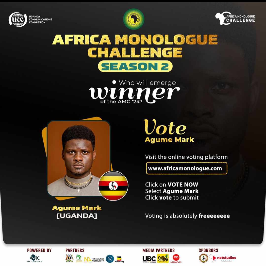 akiakipos's tweet image. Ugandans, we are voting @agumemark_ for the #africamonologuechallenge
africamonologue.com/vote-2/

God speed 🚅