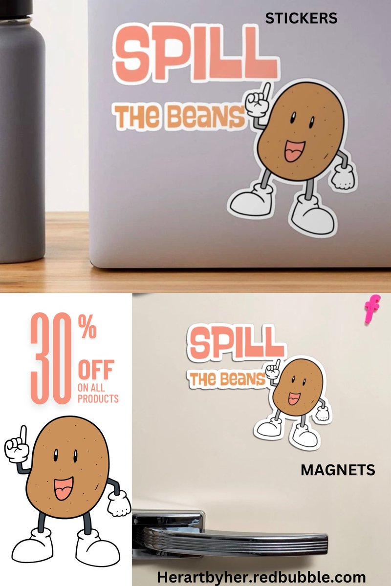 HerartbyHer's tweet image. #cutestickers #spillthebeans 
🔥SALE
👉 redbubble.com/shop/ap/163816…
#Sticker #stickershop #Gossip #Encounter #decals #redbubble #stickem #letstalk #secrets #DidYouKnow #OMG #wtf #findyourthing #saying #idiom