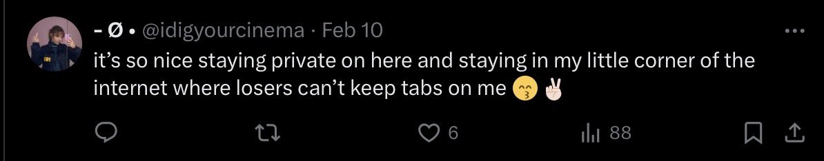 KlLLERKLOWNS's tweet photo. it has been brought to my attention that eva has new accs. updating dis thread to keep you aware of what they did bc all they do is run &amp; hide now.

dis info was brought to ME &amp; the user wanted to stay anon pls respect dat.

new accs: @idigyourcinema @longlegsbrat @djosupdates https://t.co/p5cFfz3bUg