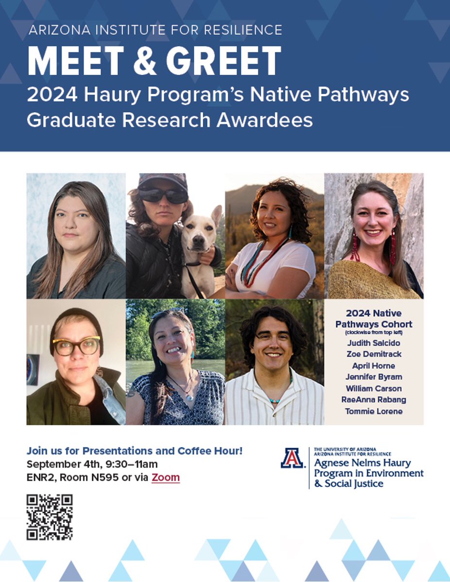 hauryprogram's tweet image. Join us on September 4th for a Meet &amp;amp; Greet with the 2024 cohort of #NativePathways awardees! 

The early-stage scholars will present their research project, and there will be plenty networking opportunities, including with the staff and researchers at AIR!