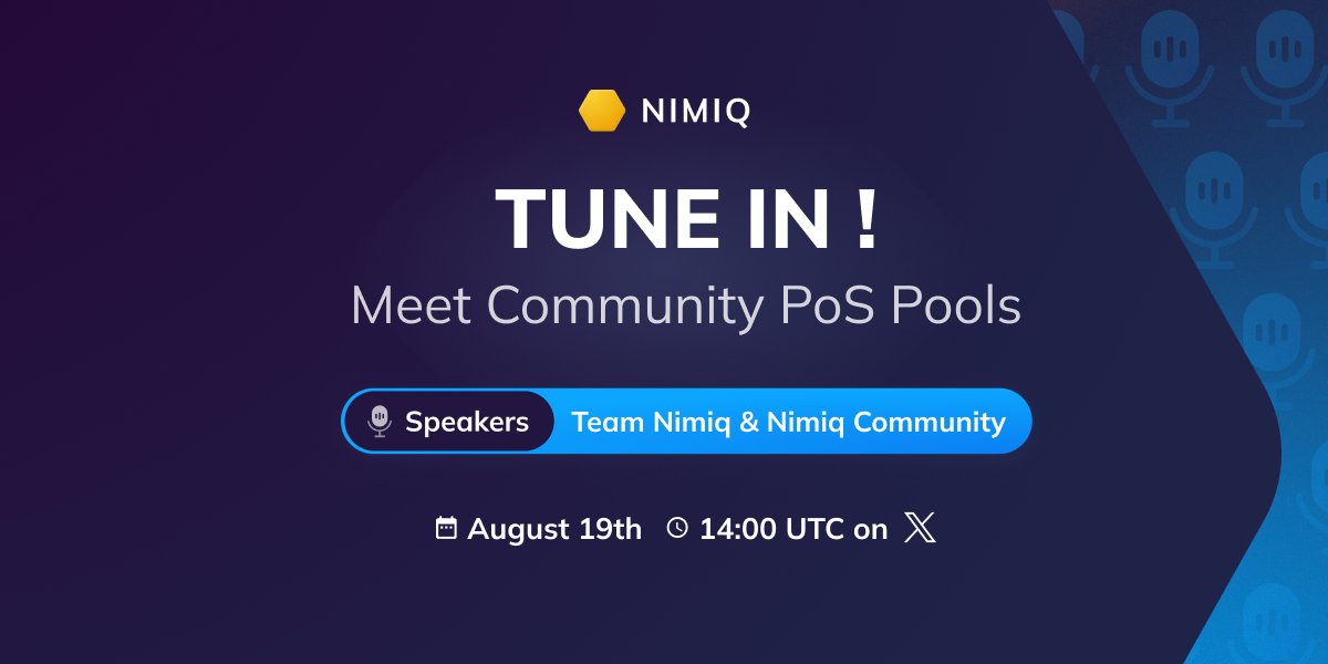 Nimiq — $NIM 🤝 tweet media